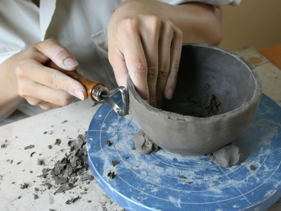 平線かきべら大型の商品使用イメージです。