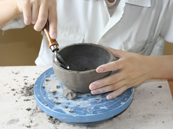 平線かきべら大型の商品使用イメージです。