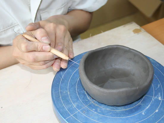 線描べらの商品使用イメージです。