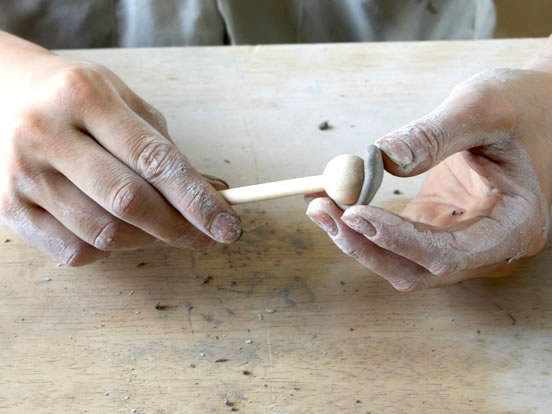 花びらコテの商品使用イメージです。