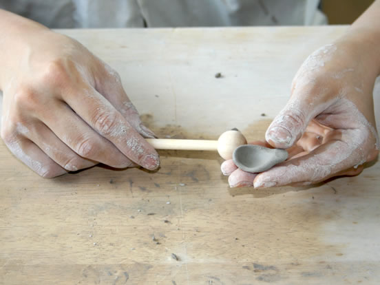 花びらコテの商品使用イメージです。