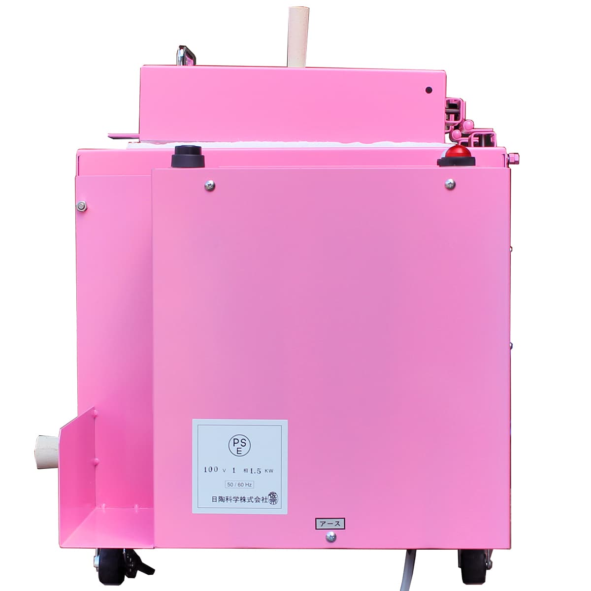 小型電気窯　STD-NU　還元仕様　右側面から見た画像