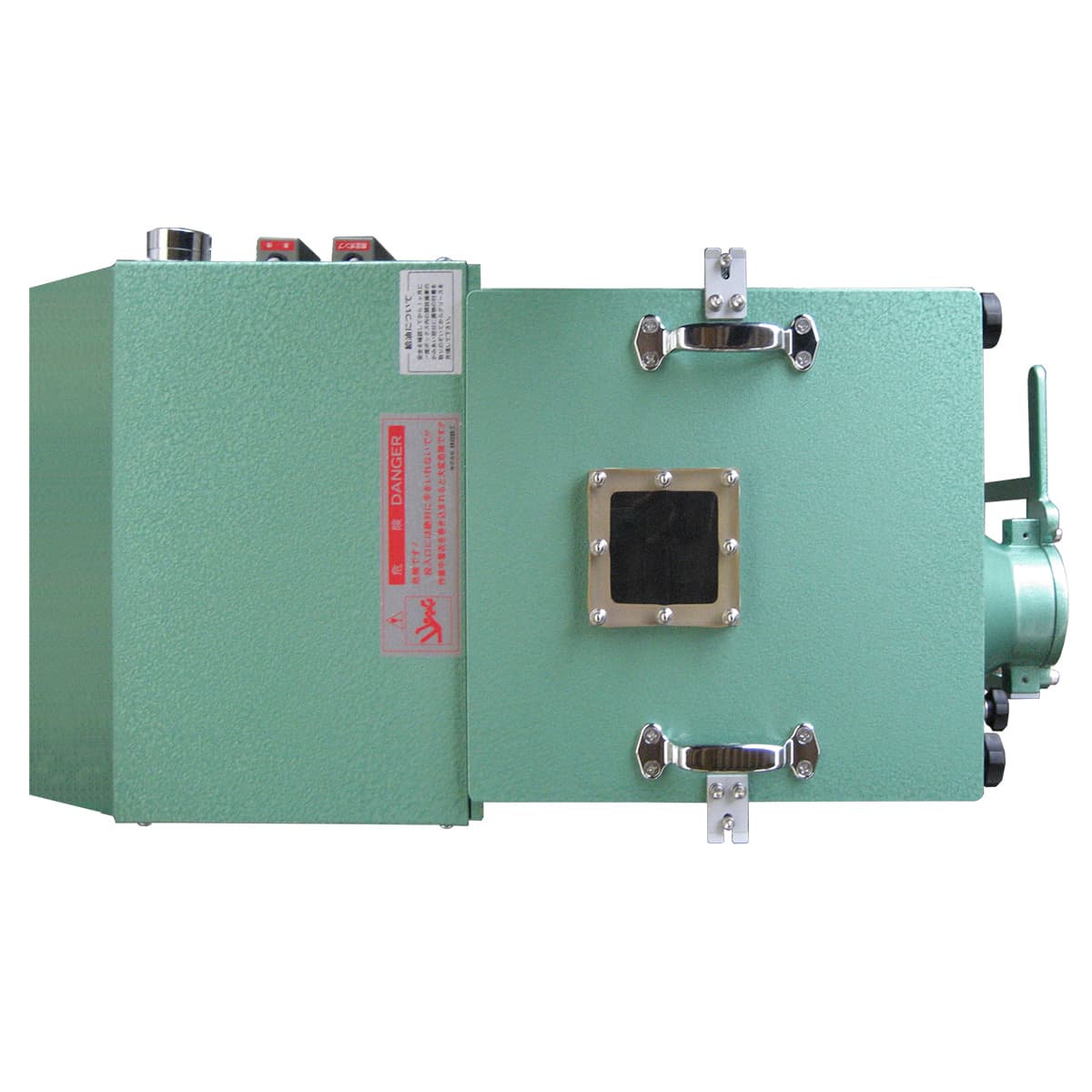 真空循環式粘土再生機　ワンダー20　上面から見た画像です