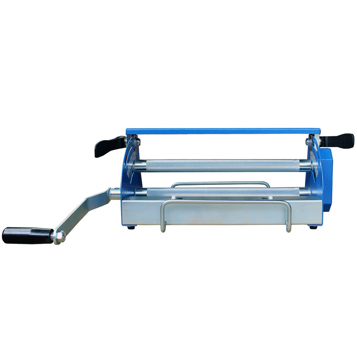 手動タタラ板製作機　TSR　背面から見た画像です