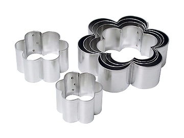 型ぬき　花　6個組