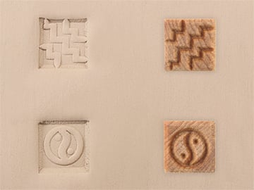 印花　木製15mm　SSS-12