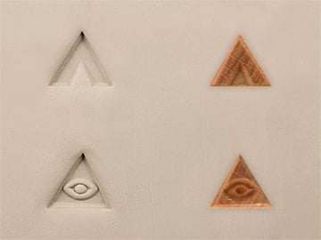 印花　木製15mm　STS-10