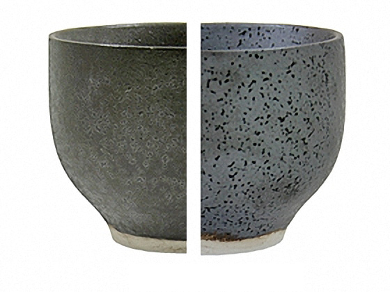 MateriaL / 黒台皿 丸