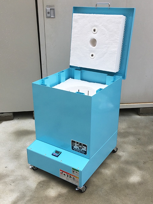 小型電気窯 K-240C 8ステップマイコン付 小型電気窯 K-240C 8ステップマイコン付