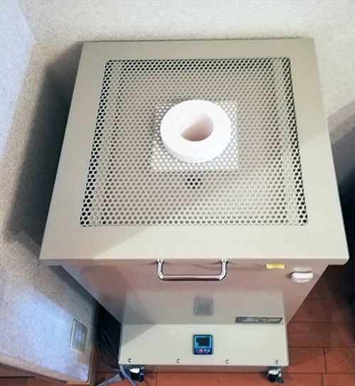 小型電気窯 K-2430C 8ステップマイコン付 小型電気窯 K-2430C 8ステップマイコン付