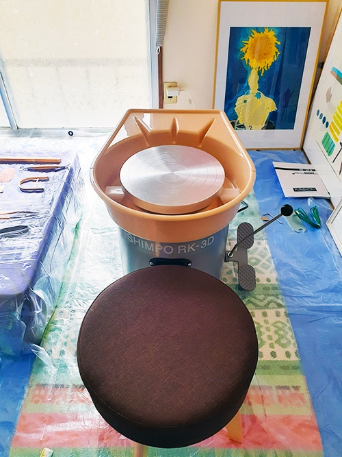 大型電動ろくろ　RK-3D