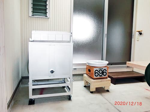 中型電気窯　TK-3　架台付き