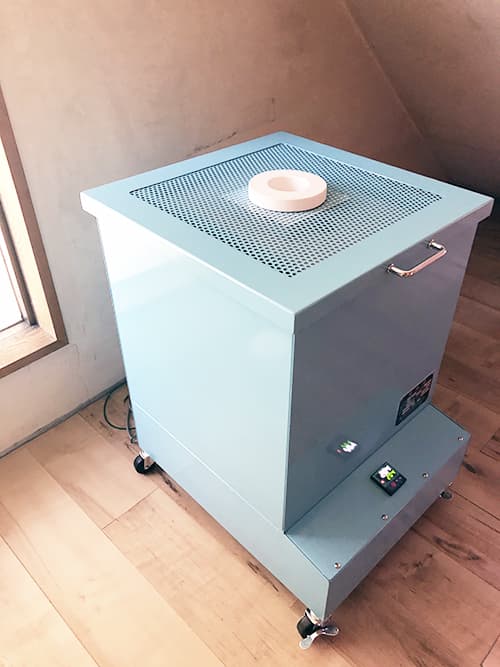 小型電気窯　K-240C　8ステップマイコン付