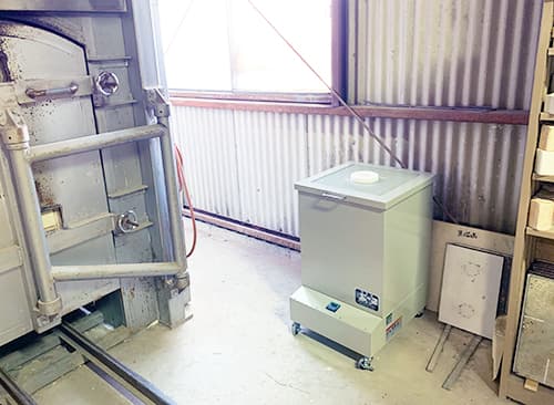 小型電気窯　K-2430C　8ステップマイコン付