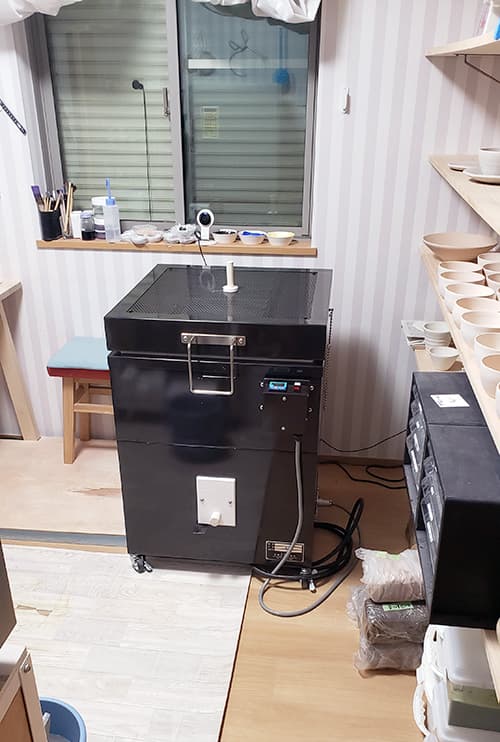 中型電気窯 KRF-450proS　高級ヒーター