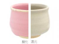 Oシリーズ 桃色乳濁釉