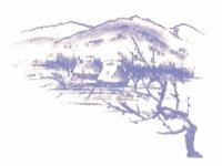 下絵転写紙 ふる里 呉須