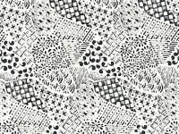 下絵転写紙　キルト十條　呉須