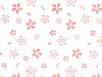 下絵転写紙　吉祥桜　ピンク