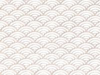 下絵転写紙　白盛　青海波