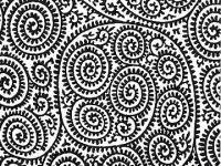 下絵転写紙　ブロンズ彩　たこ唐草