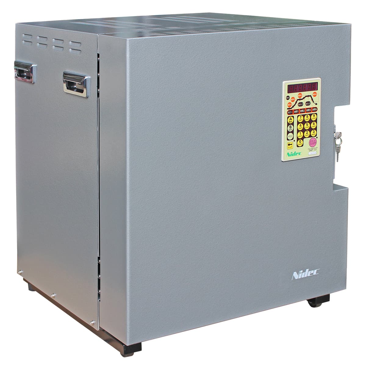 小型電気窯　DMT-01　斜めから見た全体の画像