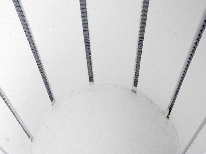 小型電気窯　K-2430C　8ステップマイコン付　炉内のヒーター線などの画像