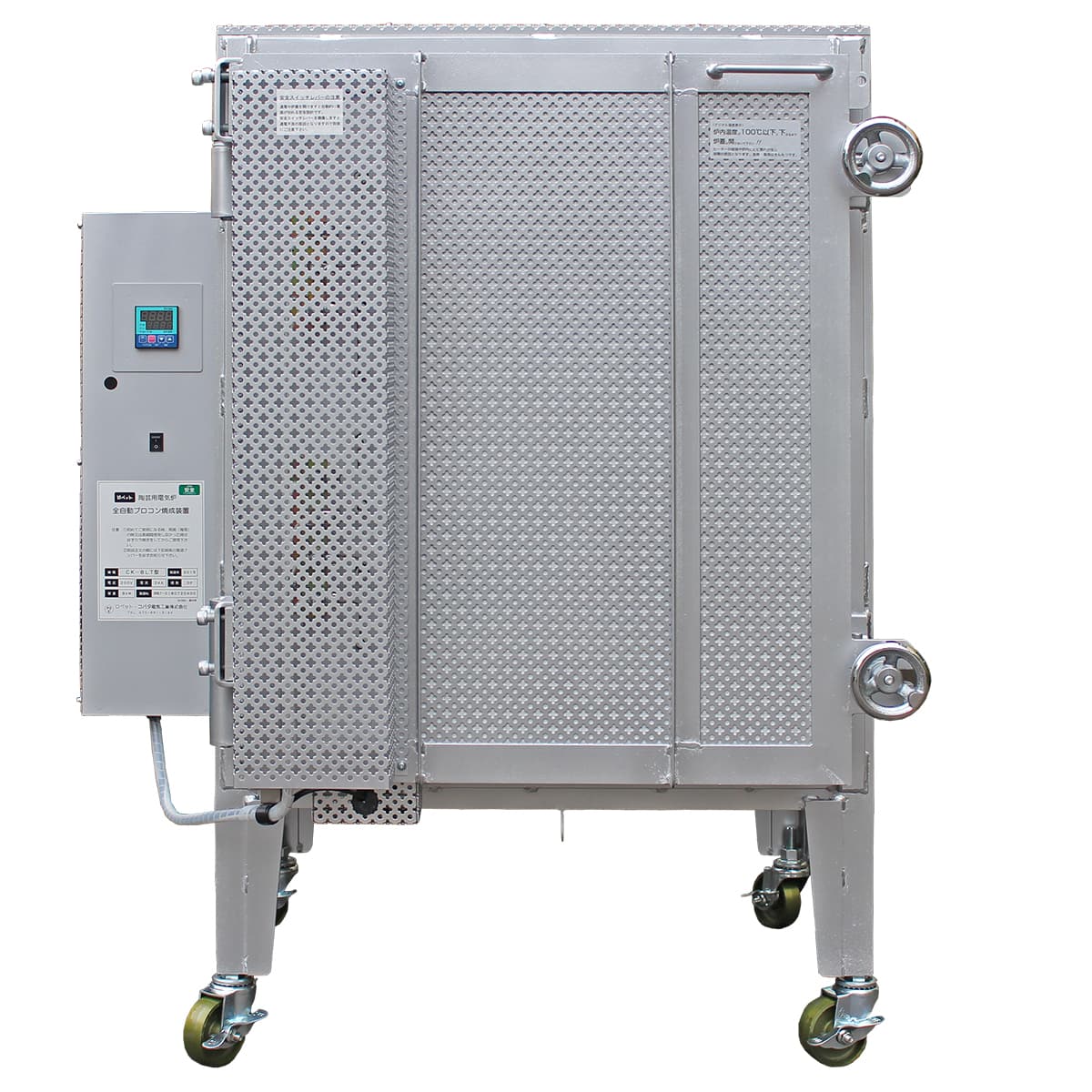 中型電気窯　TK-8LT　正面から見た画像