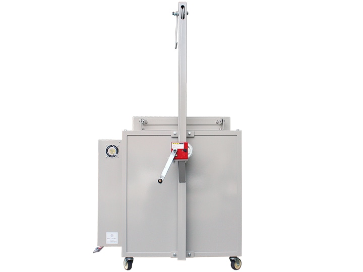 中型電気窯　LR-10　背面から見た画像です