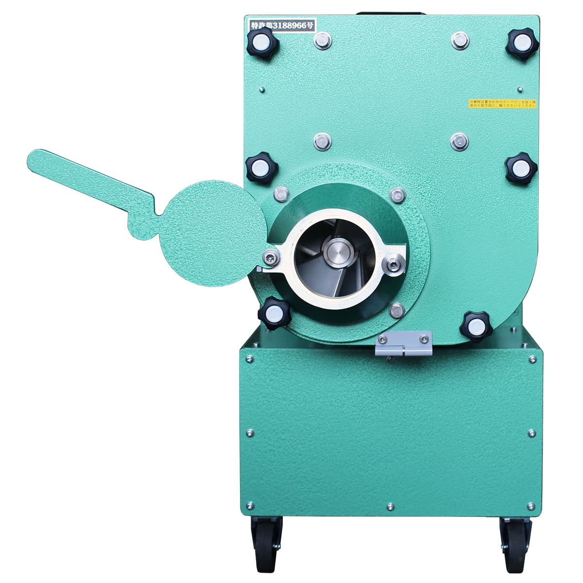 循環式粘土再生機　HT-20　シャフトル　右側面から見た画像です