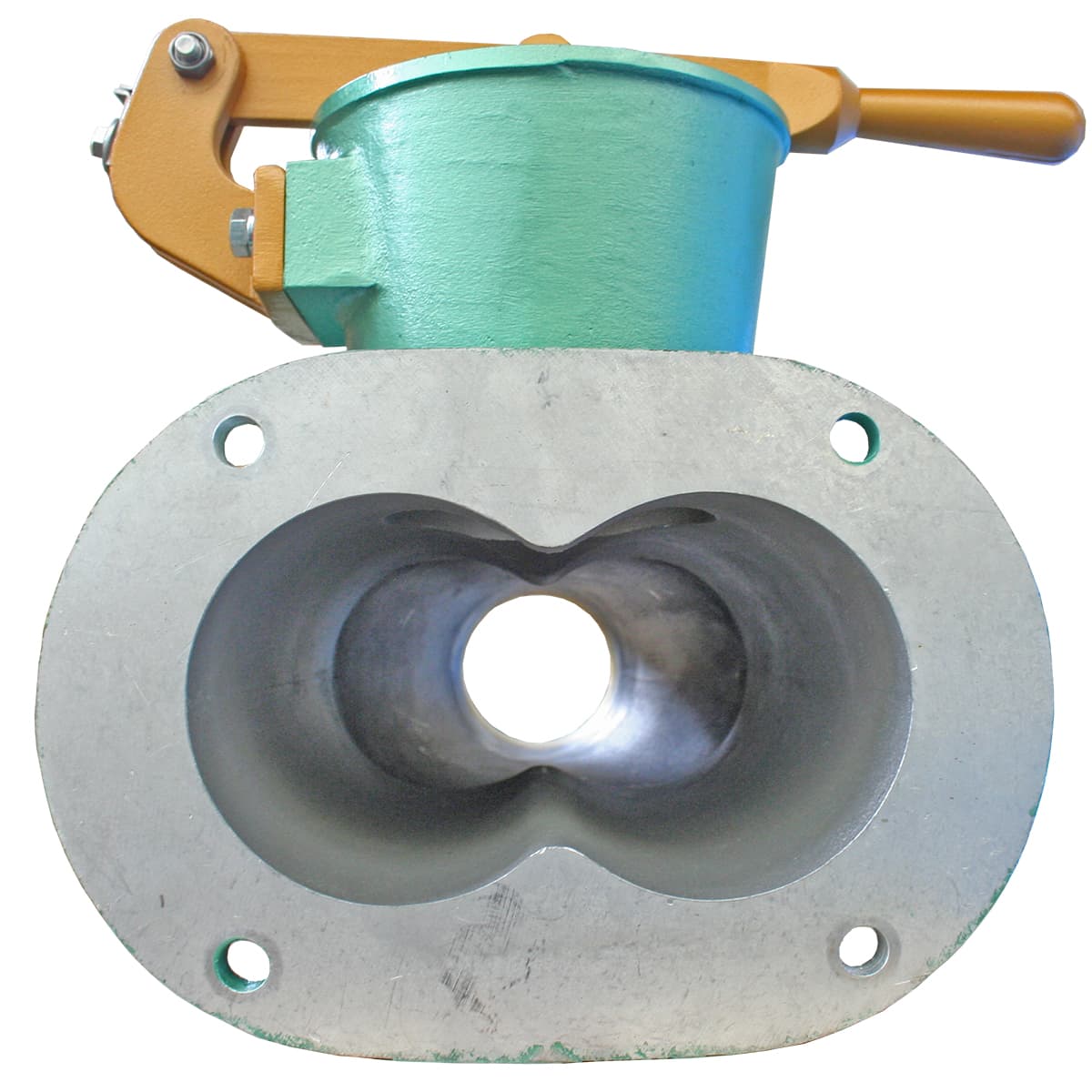 常圧式土練機　TH-350　スクリューケースの画像です