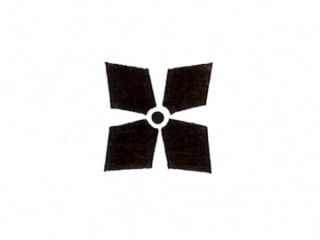 印花　素焼製　No.2