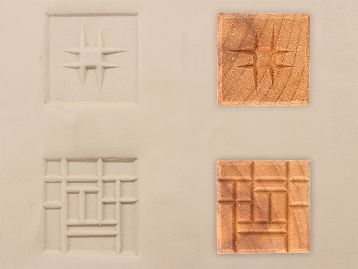 印花 木製30mm SSM-003 | 陶芸ショップ.コム / 陶芸用品・陶芸材料の専門店