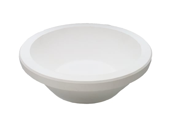 石膏鉢 外径250φ 5個 陶芸用品 粘土吸水鉢 粘土再生（粘土吸水盤