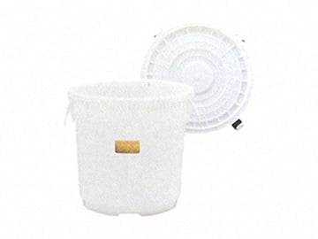 粘土貯蔵容器　NS-75　蓋付き