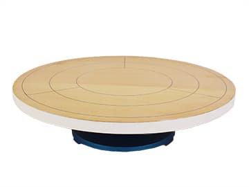 手ろくろ　φ250*H58　木製