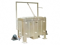 日陶　自動乳鉢　ANM-200　1台（4633679）「別途運賃」 自動乳鉢 3軸式 アルミナ360mm 乳鉢・アルミナ3 軸乳棒タイプ｜商品