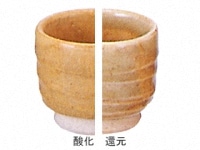 伊羅保焼 前回の窯でテストに焼いた青い伊羅保の茶碗🧉🎶 あんまりいい