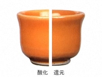 Iシリーズ　橙色釉