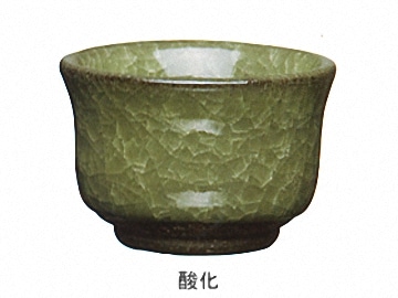 緑色 陶器製 ひび割れ釉薬器 氷裂貫入釉 | 陶芸ショップ.コム / 陶芸用品・陶芸材料の専門店