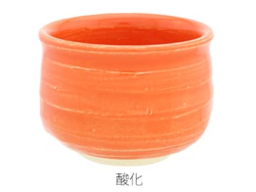 Hシリーズ　鮮橙釉