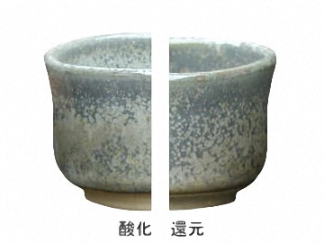 陶芸 壺 緑色と茶色の結晶釉 陶芸 壺 緑色と茶色の結晶釉