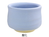 Oシリーズ　パステル淡青マット釉