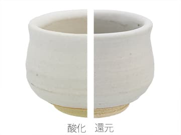 Oシリーズ　白色マット釉