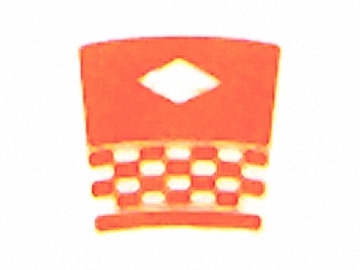 有鉛艶上絵具　ブリックレッド