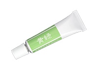 チューブ無鉛上絵具　黄緑