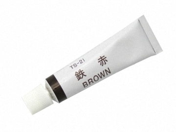 チューブ下絵具 鉄赤