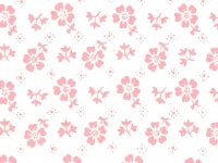 下絵転写紙　雪花　ピンク1
