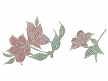 下絵転写紙　特盛　3色つつじ　ピンク