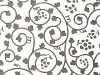 下絵転写紙　白盛　ぶどう唐草